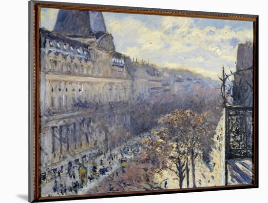 The Boulevard Des Italians in Paris Painting by Gustave Caillebotte (1848-1894) 1880 Private Collec-Gustave Caillebotte-Mounted Giclee Print