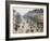 The Boulevard Montmartre on a Winter Morning, 1897-Camille Pissarro-Framed Premium Giclee Print