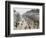 The Boulevard Montmartre on a Winter Morning, 1897-Camille Pissarro-Framed Giclee Print