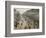 The Boulevard Montmartre on a Winter Morning-Camille Pissarro-Framed Photographic Print