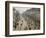 The Boulevard Montmartre on a Winter Morning-Camille Pissarro-Framed Photographic Print