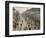 The Boulevard Montmartre on a Winter Morning-Camille Pissarro-Framed Photographic Print