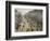 The Boulevard Montmartre on a Winter Morning-Camille Pissarro-Framed Photographic Print