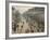 The Boulevard Montmartre on a Winter Morning-Camille Pissarro-Framed Photographic Print