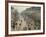 The Boulevard Montmartre on a Winter Morning-Camille Pissarro-Framed Photographic Print