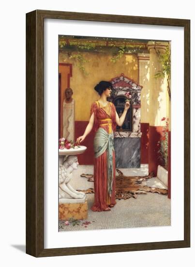 The Bouquet, 1899-John William Godward-Framed Giclee Print