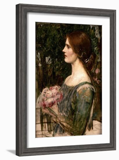 The Bouquet, C.1908-John William Waterhouse-Framed Giclee Print