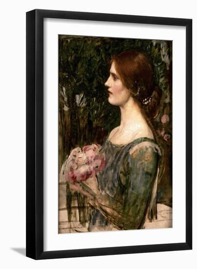 The Bouquet, C.1908-John William Waterhouse-Framed Giclee Print