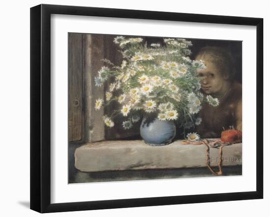 The Bouquet of Margueritas-Jean-François Millet-Framed Giclee Print