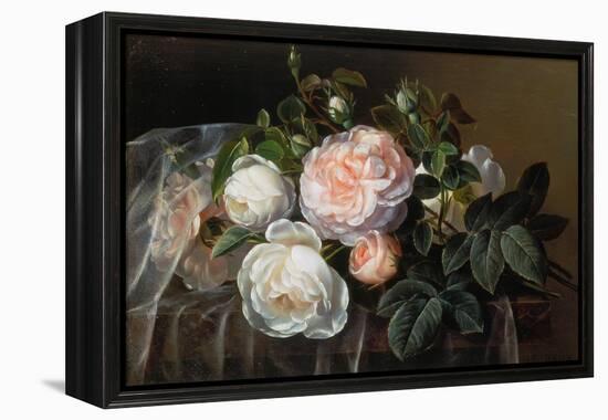 The Bouquet-Johan Laurentz Jensen-Framed Premier Image Canvas