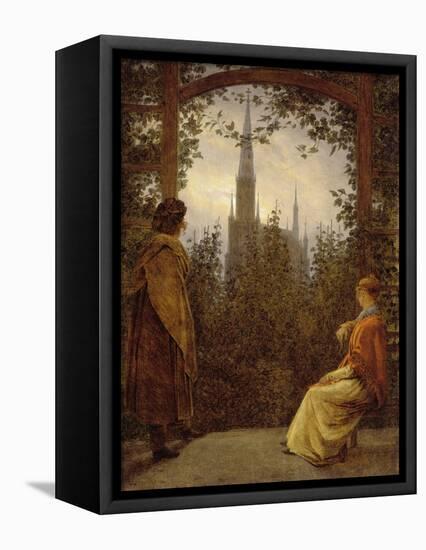 The Bower, 1818-Caspar David Friedrich-Framed Premier Image Canvas