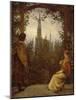 The Bower, 1818-Caspar David Friedrich-Mounted Giclee Print