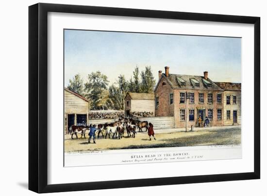 The Bowery, New York, 1783-null-Framed Giclee Print