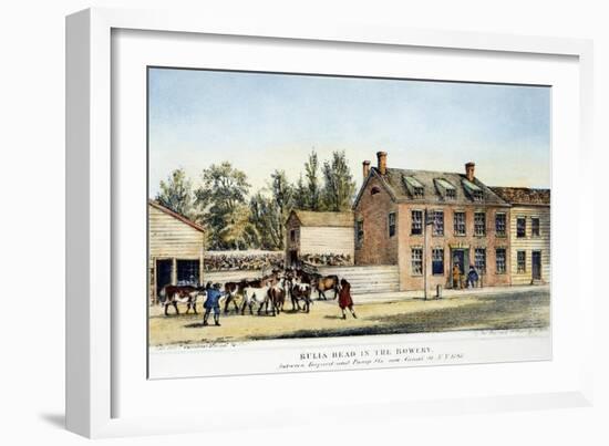 The Bowery, New York, 1783-null-Framed Giclee Print