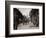 The Bowery, Noted as a Home for New York's Alcoholics, Prostitutes and the Homeless 1940s-null-Framed Photographic Print