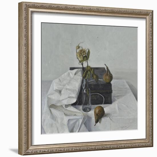 The Box and Rotten Pears, 1990-Arthur Easton-Framed Giclee Print