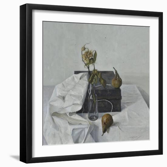 The Box and Rotten Pears, 1990-Arthur Easton-Framed Giclee Print