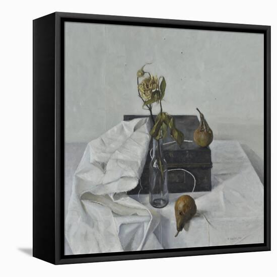 The Box and Rotten Pears, 1990-Arthur Easton-Framed Premier Image Canvas