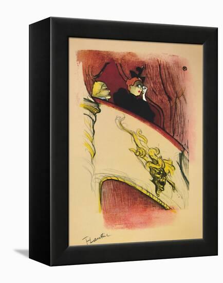 'The Box with the Gilded Mask', 1893, (1946)-Henri de Toulouse-Lautrec-Framed Premier Image Canvas