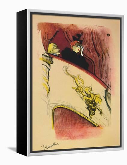 'The Box with the Gilded Mask', 1893, (1946)-Henri de Toulouse-Lautrec-Framed Premier Image Canvas