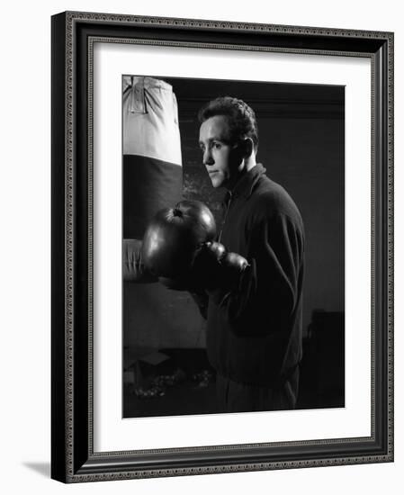 The Boxer, a Sunderland Miner, 1964-Michael Walters-Framed Photographic Print