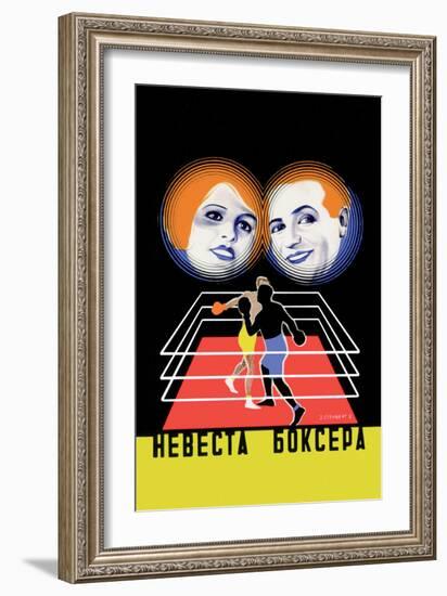 The Boxer's Wife-Stenberg Brothers-Framed Art Print