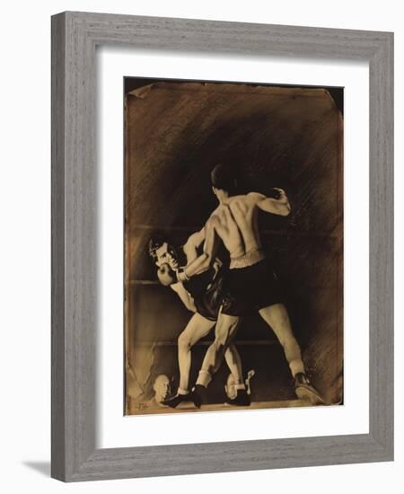 The Boxing Match-Rob Johnson-Framed Giclee Print