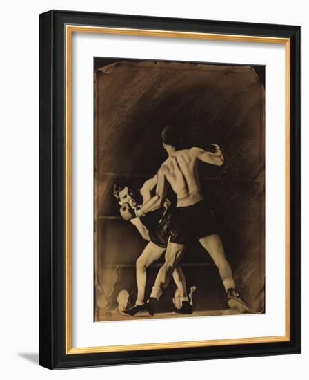 The Boxing Match-Rob Johnson-Framed Giclee Print