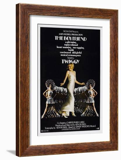 The Boy Friend, Twiggy, 1971-null-Framed Premium Giclee Print