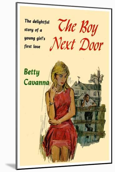 The Boy Next Door-Mary Burnett-Mounted Art Print