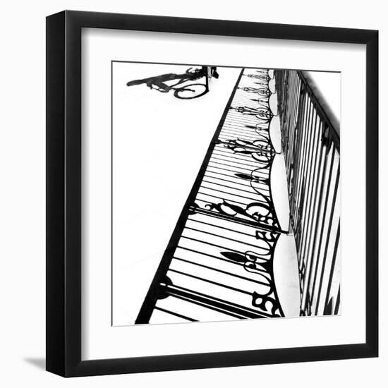 The Boy on Bicycle-Sara-Le Elbar-Framed Premium Photographic Print