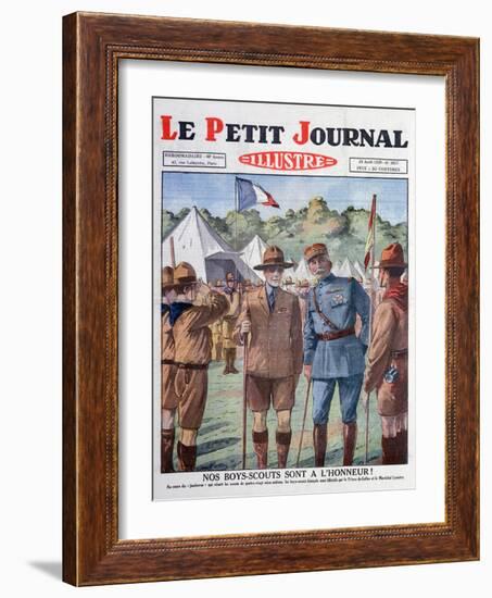 The Boy Scouts Honor, 1929-null-Framed Giclee Print