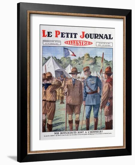 The Boy Scouts Honor, 1929-null-Framed Giclee Print