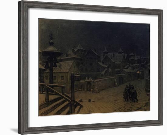 The Boyars' Mansions Sleeping, 1918-Appolinari Mikhaylovich Vasnetsov-Framed Giclee Print