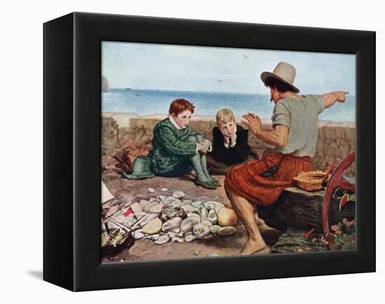 The Boyhood of Raleigh, 1908-1909-John Everett Millais-Framed Premier Image Canvas