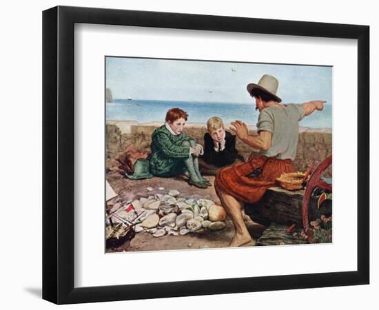 The Boyhood of Raleigh, 1908-1909-John Everett Millais-Framed Giclee Print