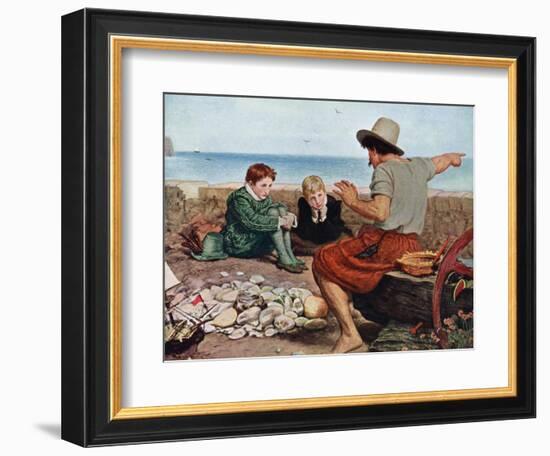 The Boyhood of Raleigh, 1908-1909-John Everett Millais-Framed Giclee Print