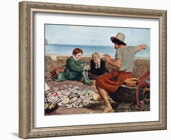 The Boyhood of Raleigh, 1908-1909-John Everett Millais-Framed Giclee Print