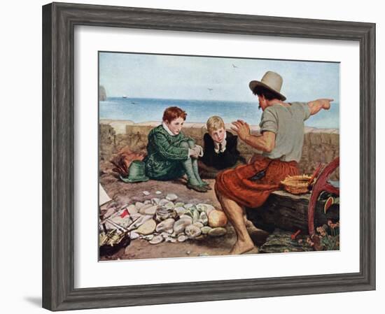 The Boyhood of Raleigh, 1908-1909-John Everett Millais-Framed Giclee Print