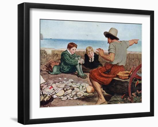 The Boyhood of Raleigh, 1908-1909-John Everett Millais-Framed Giclee Print