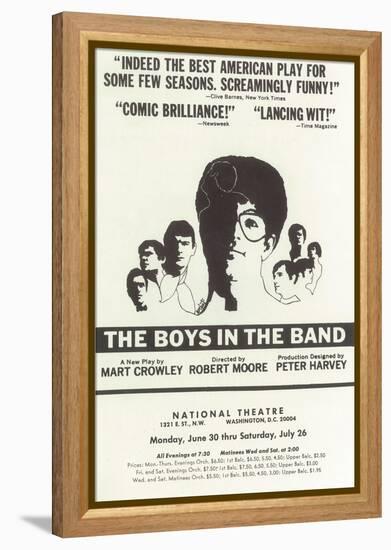 The Boys In The Band-null-Framed Stretched Canvas