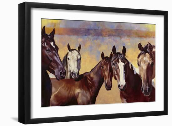 The Boys-Julie Chapman-Framed Art Print