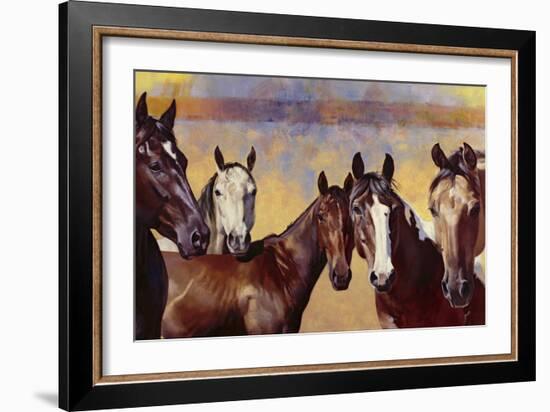 The Boys-Julie Chapman-Framed Art Print