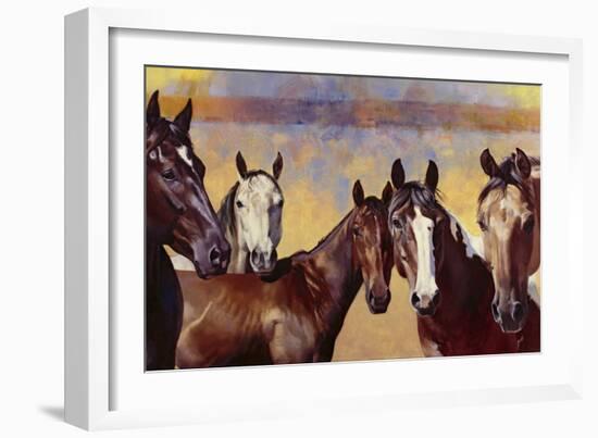 The Boys-Julie Chapman-Framed Art Print