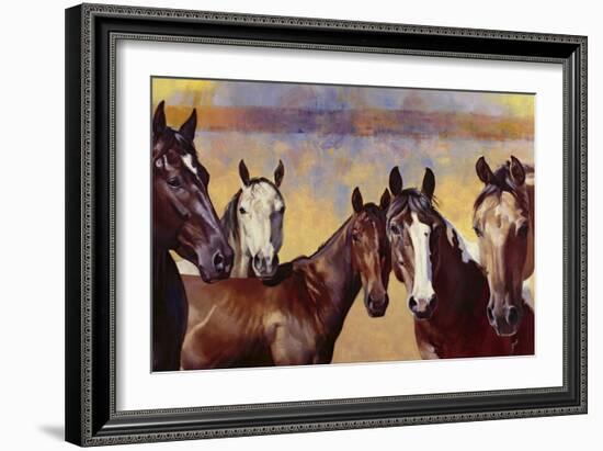 The Boys-Julie Chapman-Framed Art Print