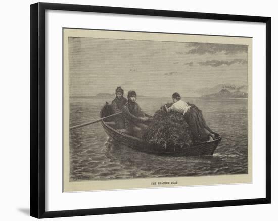 The Bracken Boat-null-Framed Giclee Print