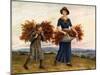 The bracken gatherers' by Kate Greenaway-Kate Greenaway-Mounted Giclee Print