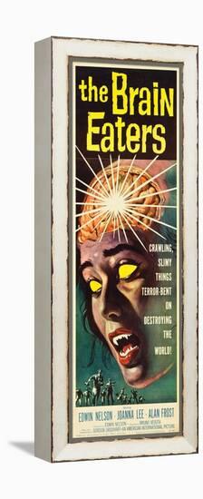 The Brain Eaters, insert poster, 1958-null-Framed Stretched Canvas