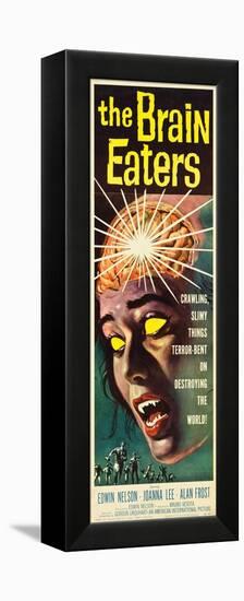 The Brain Eaters, insert poster, 1958-null-Framed Stretched Canvas