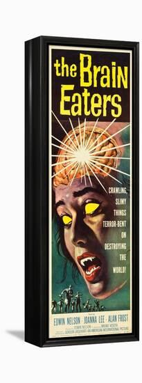 The Brain Eaters, insert poster, 1958-null-Framed Stretched Canvas